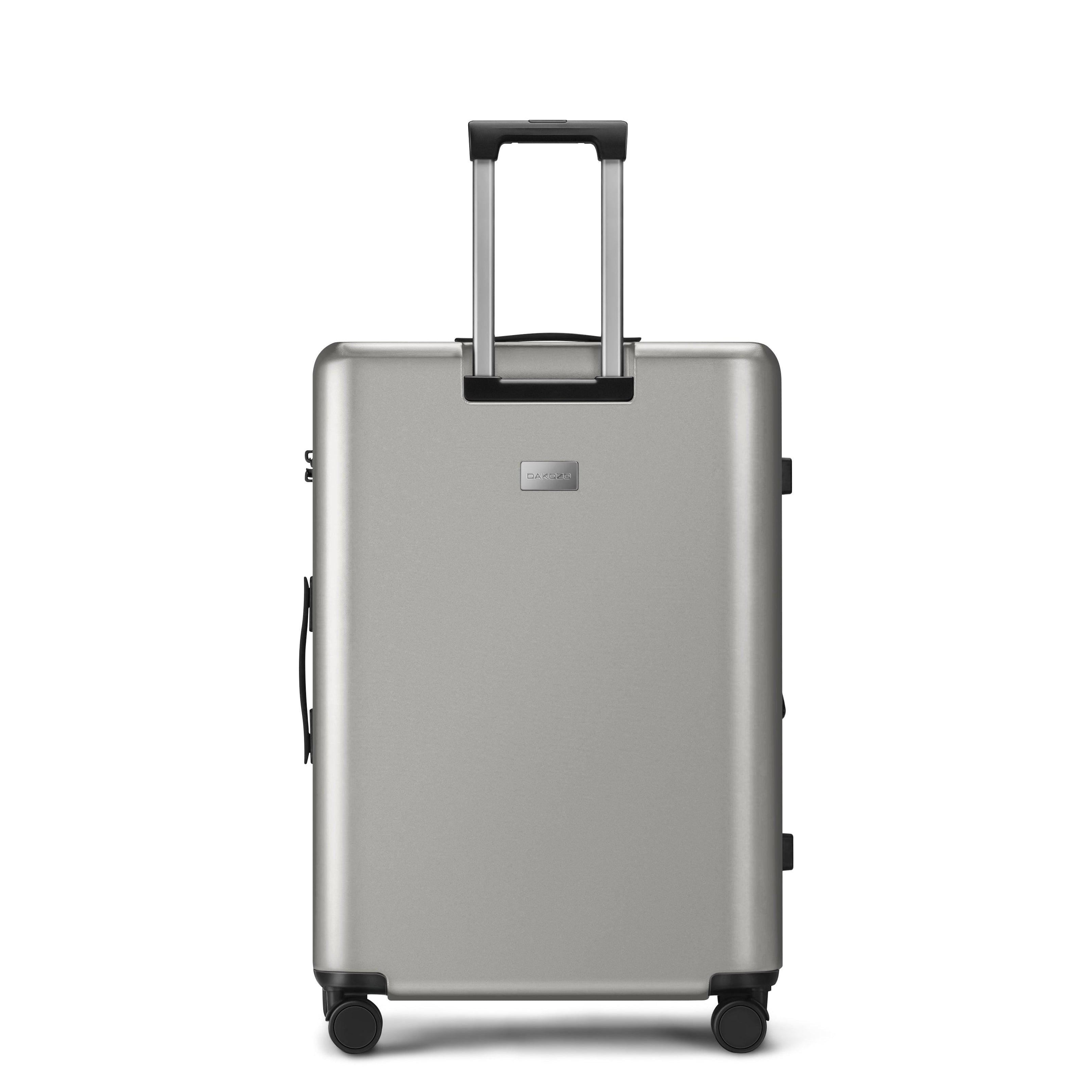 DAKOZO Zen Series – Check-In Suitcase – Titanium Silver