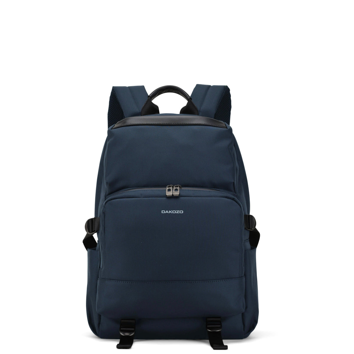Backpack - M8 Edition - Nylon and Genuine Leather - Navy Blue