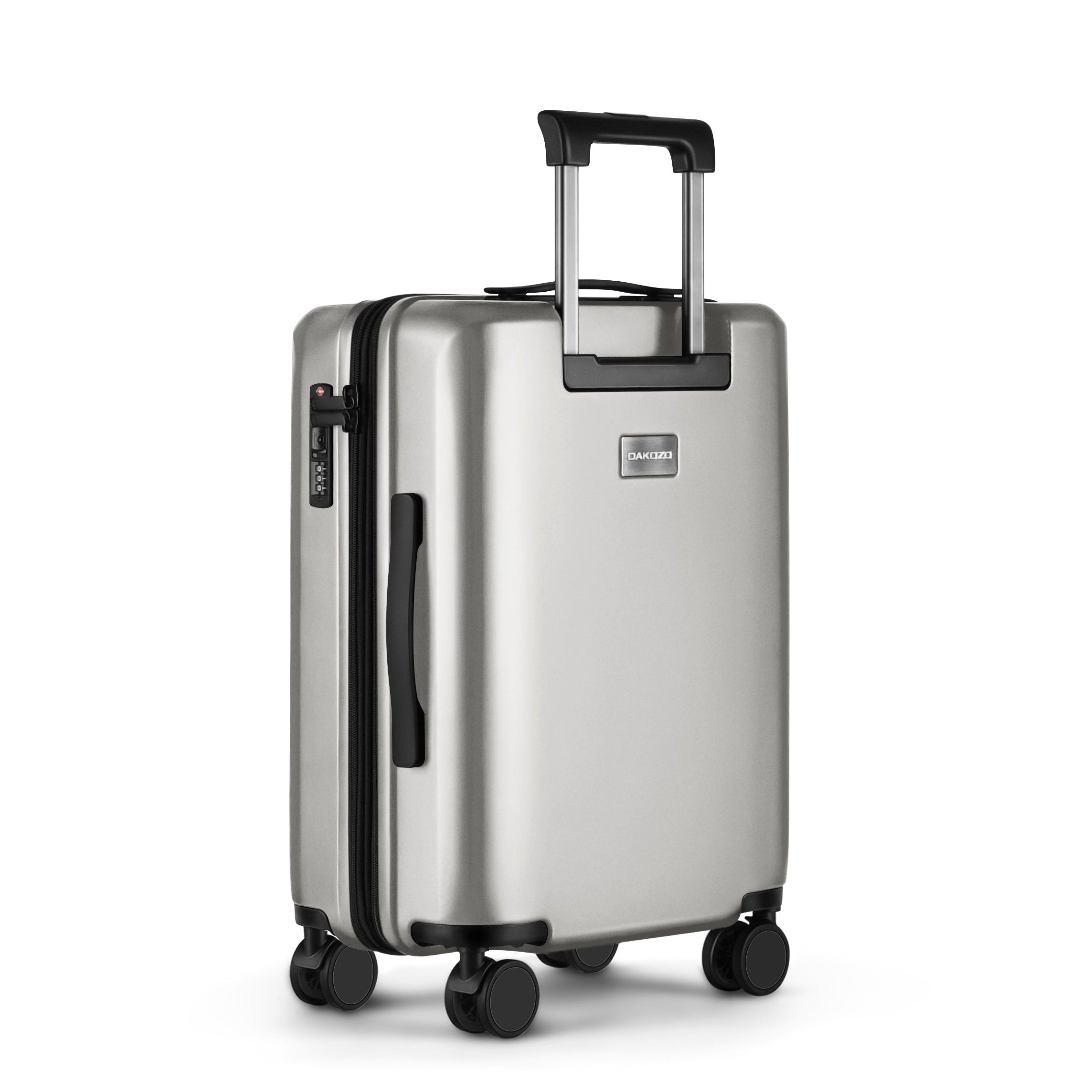 DAKOZO Zen Series – Cabin Suitcase – Titanium Silver