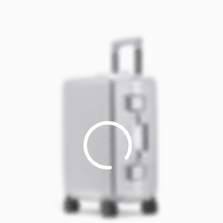 DAKOZO Bold Series – Kabinenkoffer – Hybrid – Silber