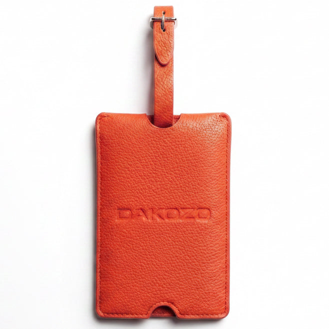Dakozo - Luggage Tag - Orange