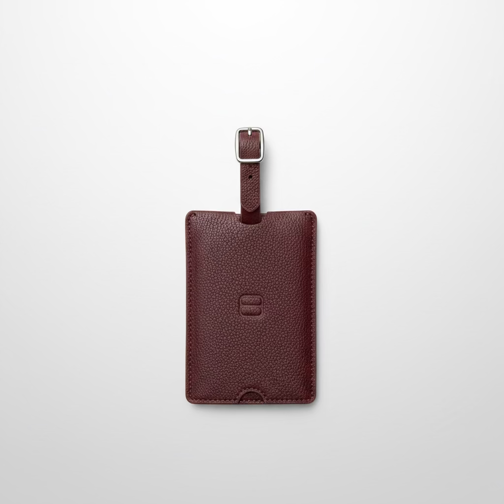 Dakozo - Luggage Tag - Bordeaux Red