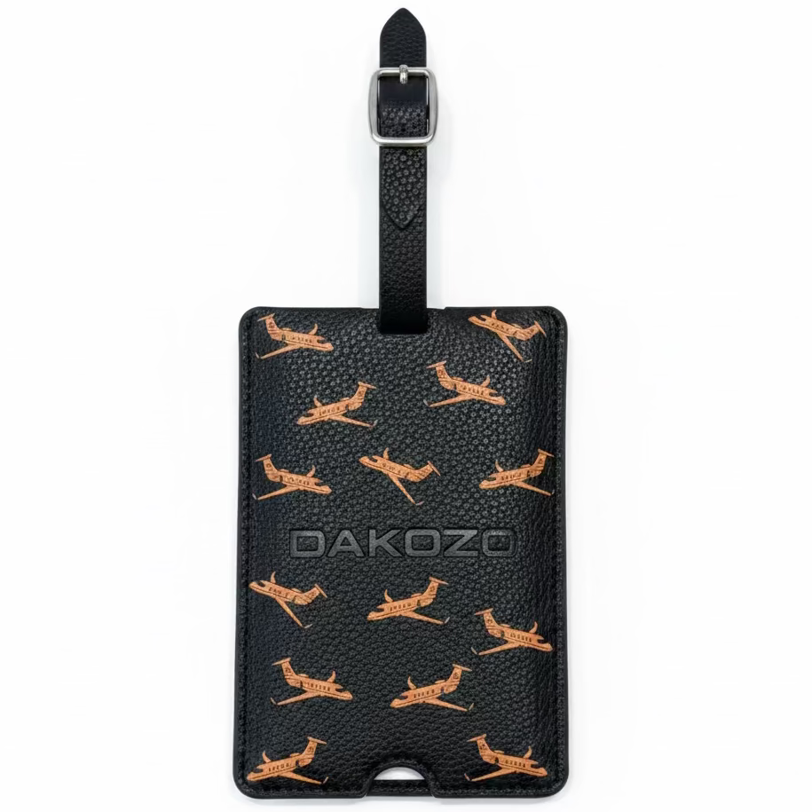 Dakozo - Luggage Tag - Mini Planes print