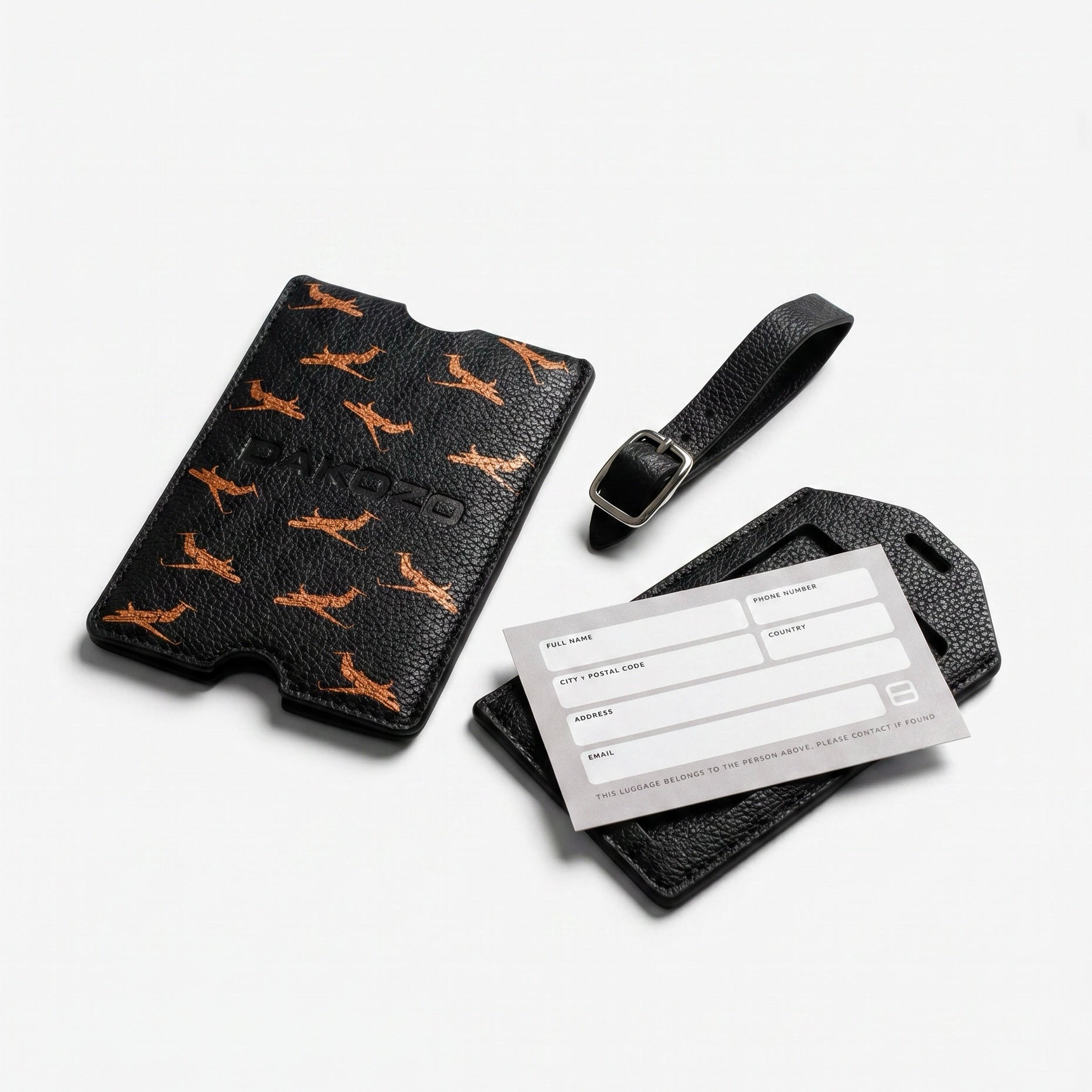Dakozo - Luggage Tag - Mini Planes print