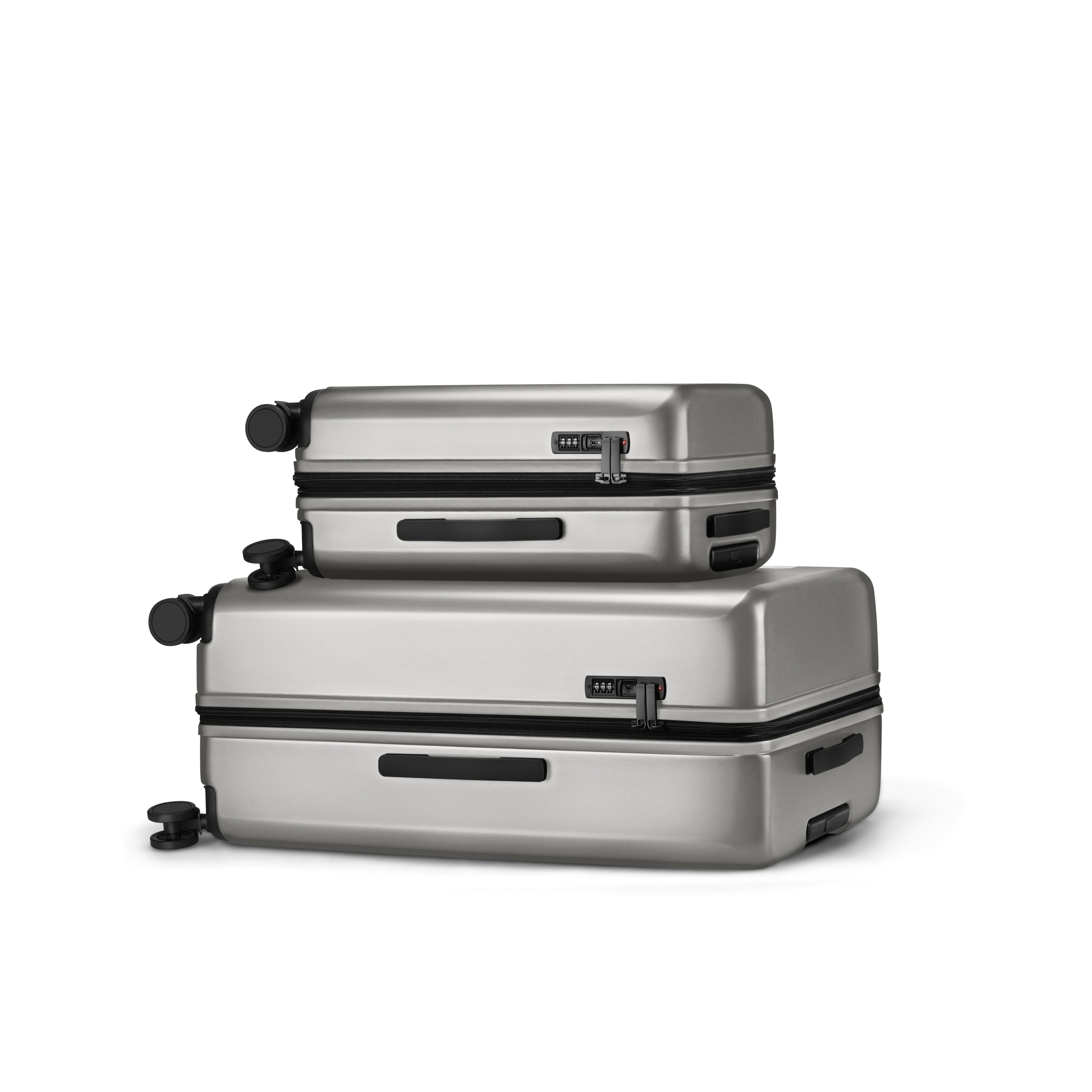 DAKOZO Zen Series – Cabin Suitcase – Titanium Silver