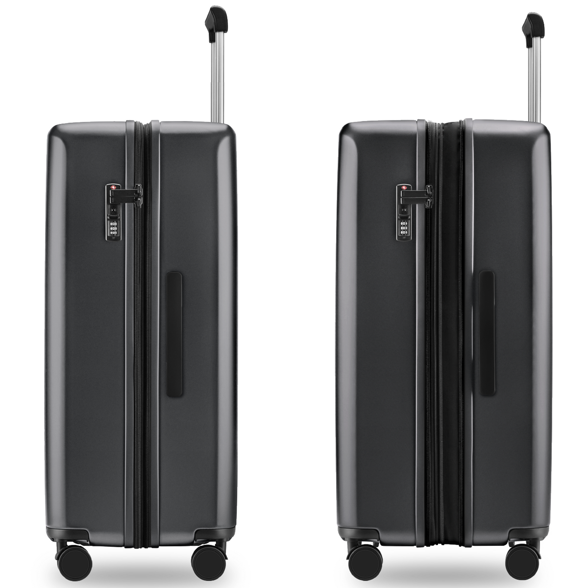 Série DAKOZO Zen - Valise de soute - Gris Sidéral