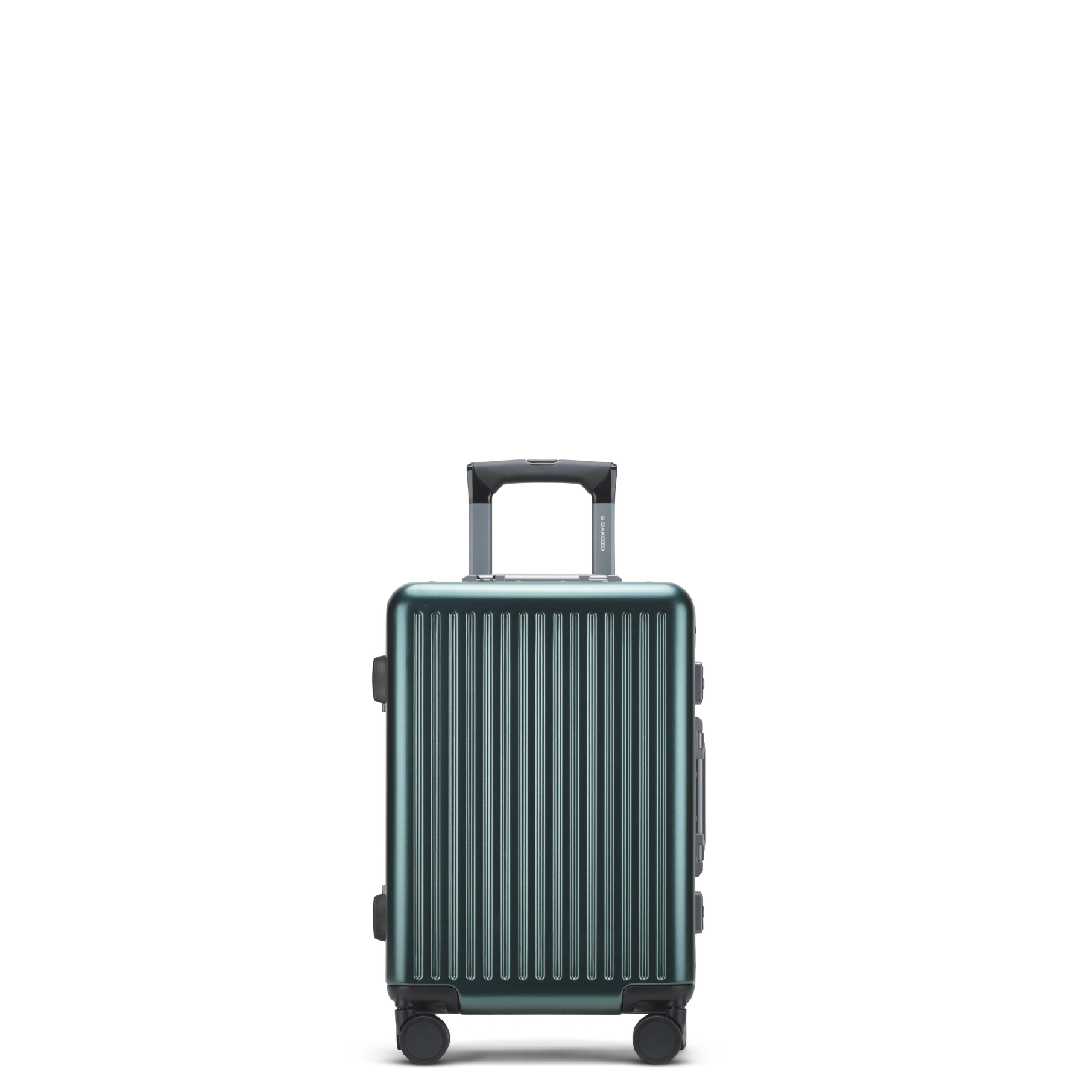 DAKOZO Bold Series - Cabin Suitcase - Hybrid - Dark Green