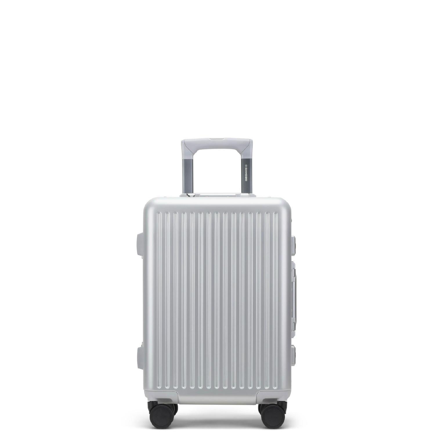 DAKOZO Bold Series - Cabin Suitcase - Hybrid - Silver