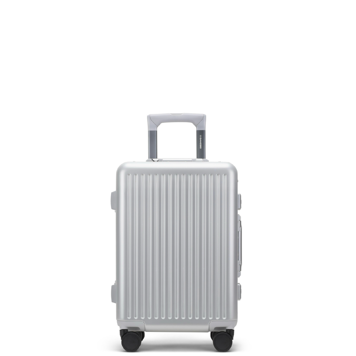 DAKOZO Bold Series - Cabin Suitcase - Hybrid - Silver