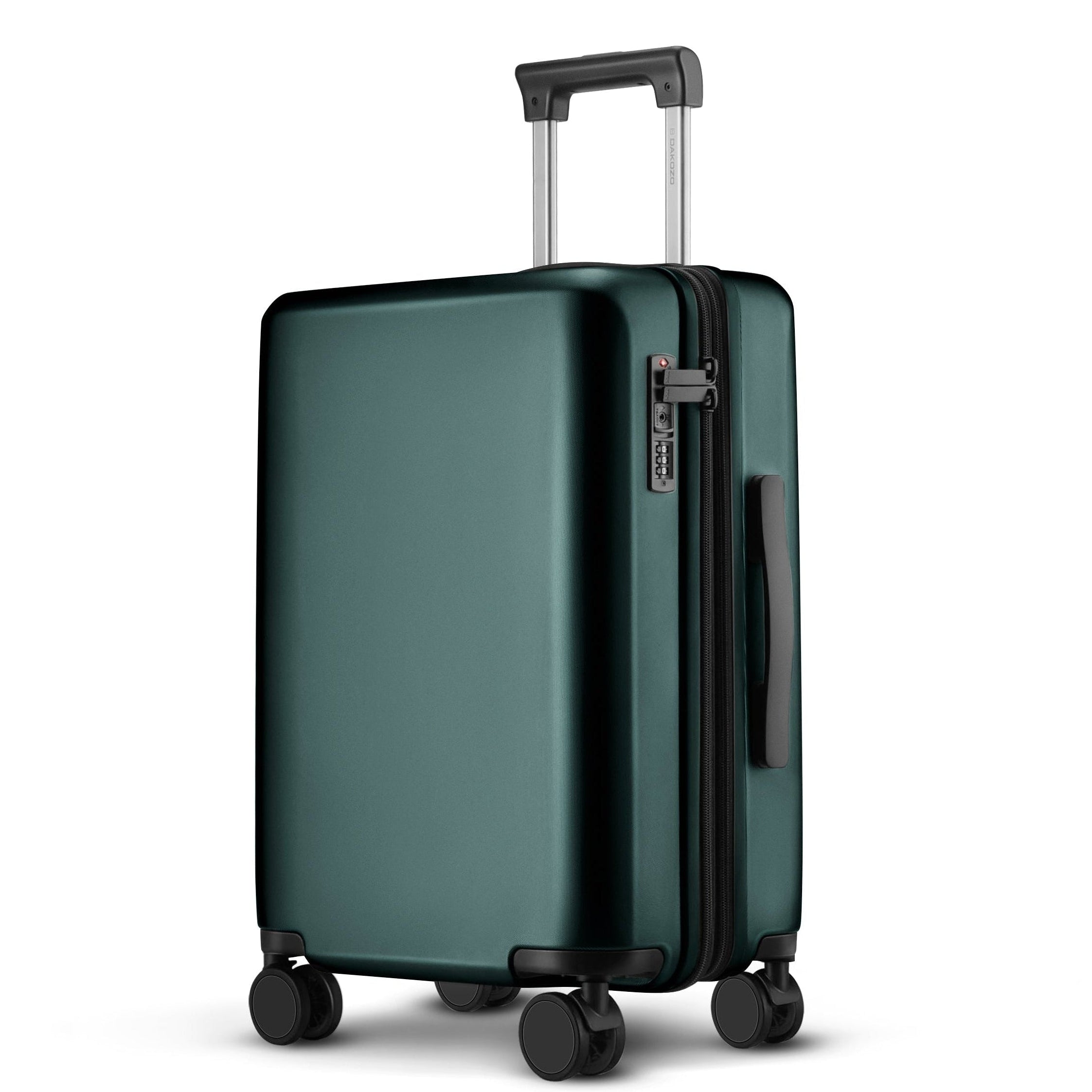 DAKOZO Zen Series - Handbagage koffer - Donkergroen