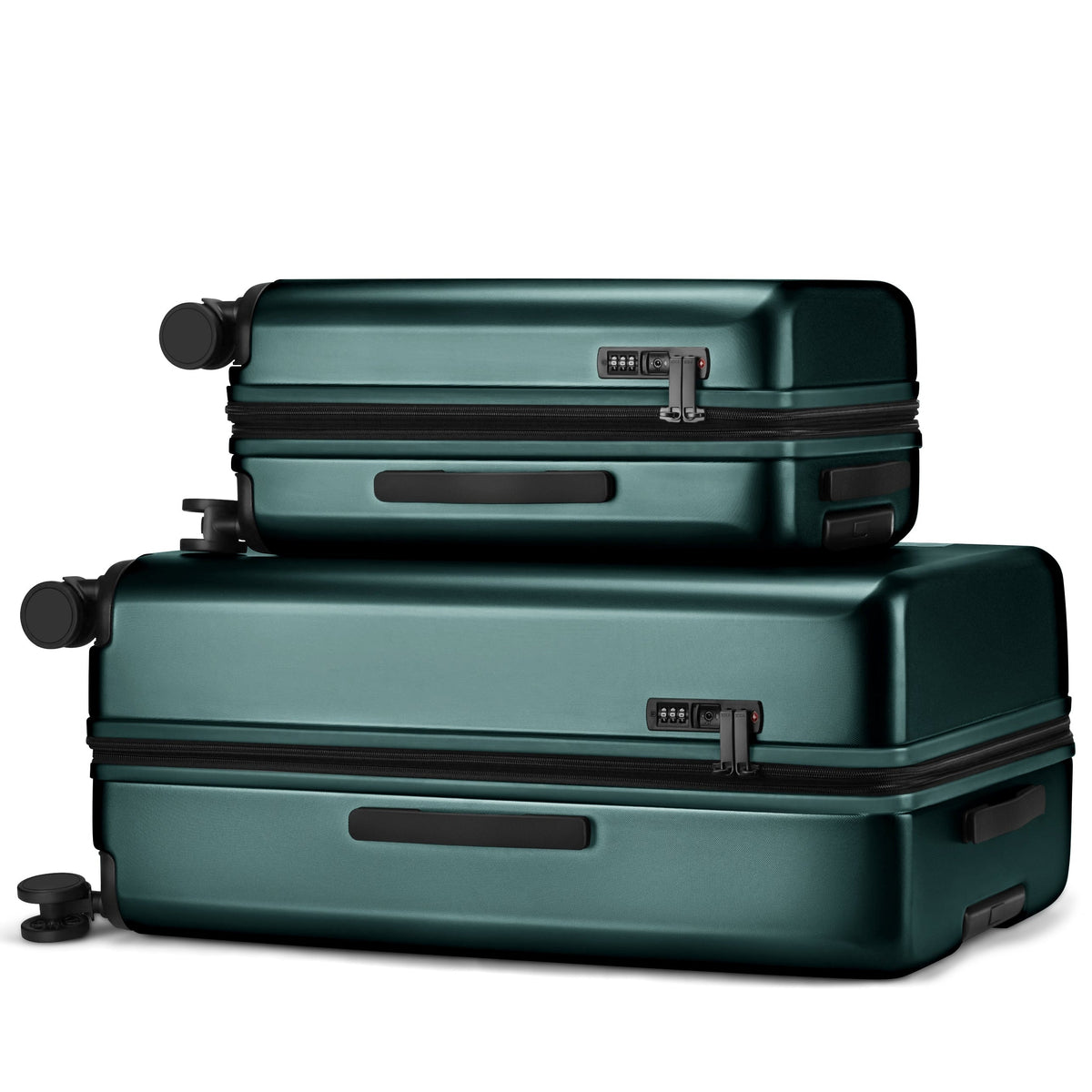 DAKOZO Série Zen – Valise Cabine – Vert Profond
