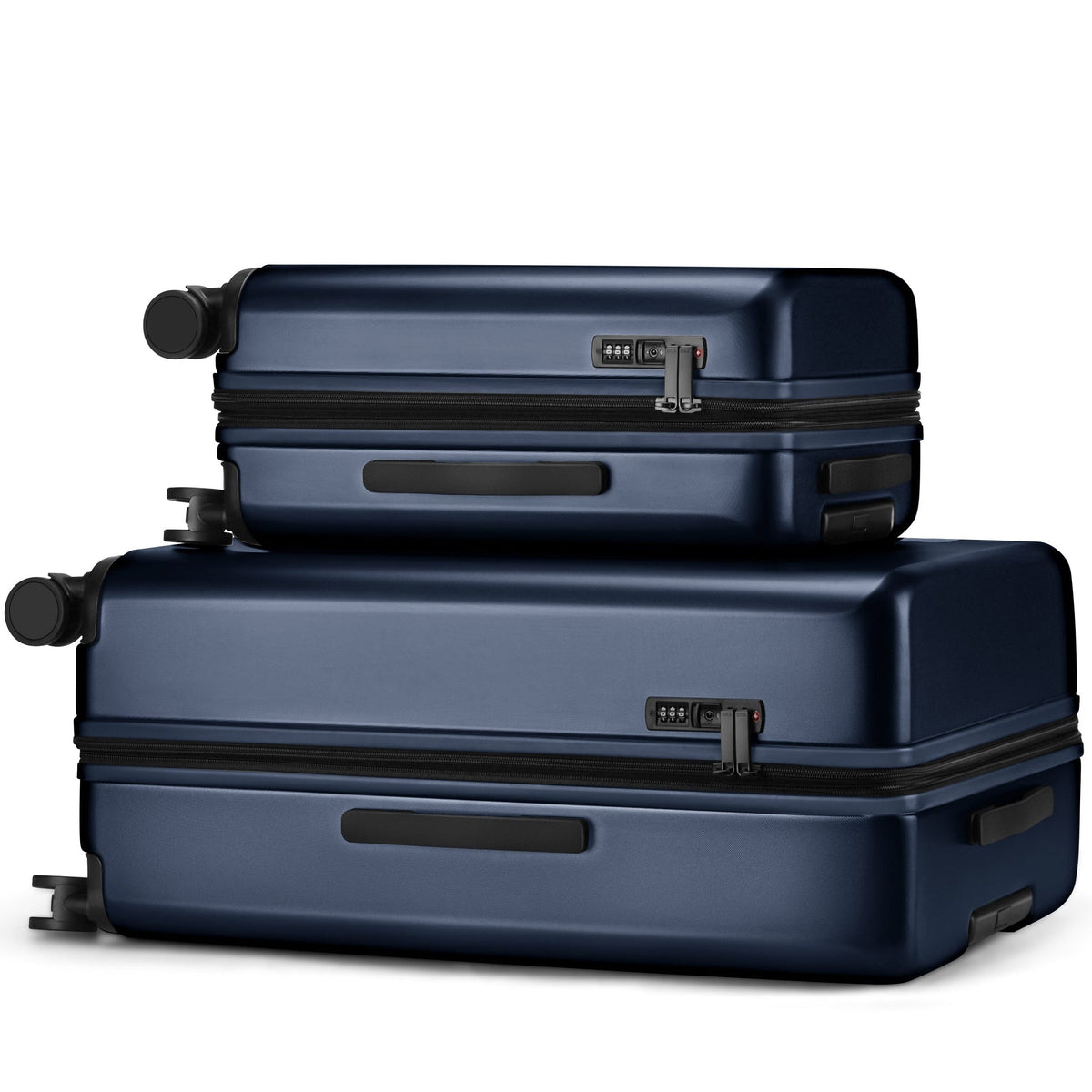 DAKOZO ZEN SERIES Stacked Suitcases - Midnight Blue