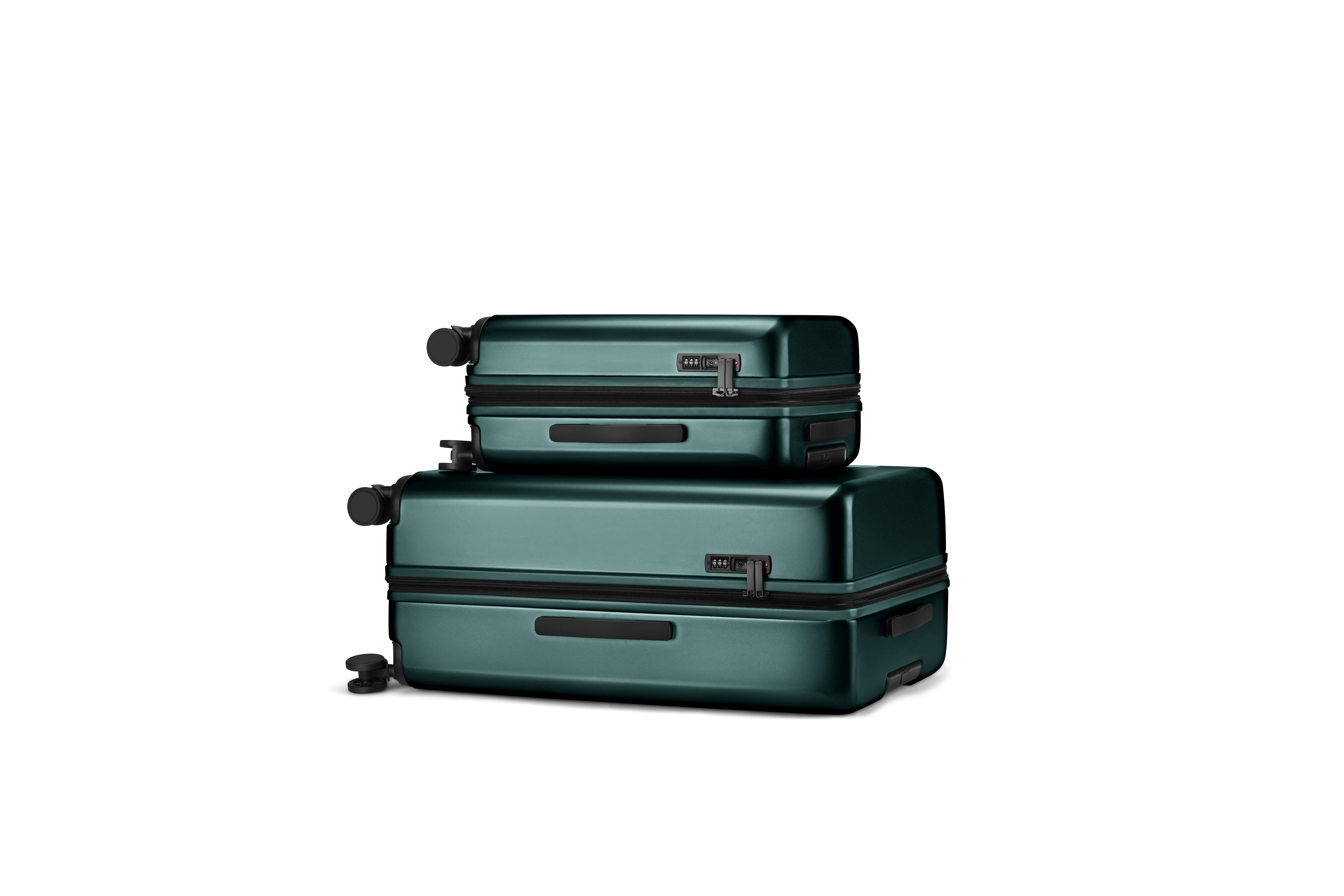 DAKOZO Zen Series – Check-In Suitcase – Deep Green