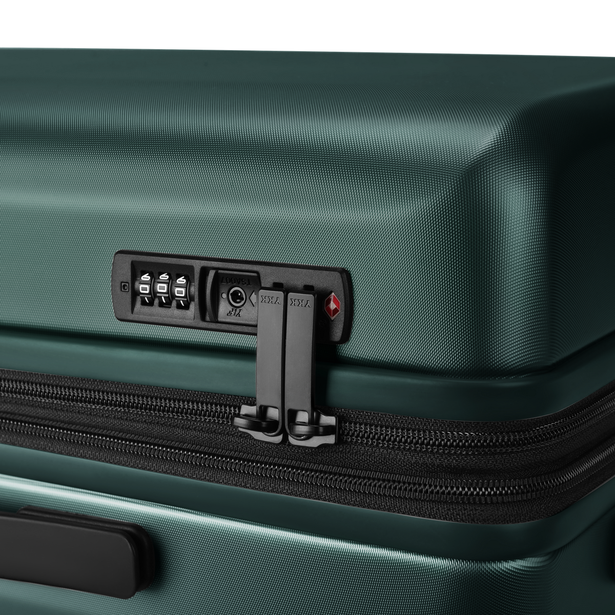 DAKOZO Zen Series - Check-In Suitcase - Deep Green