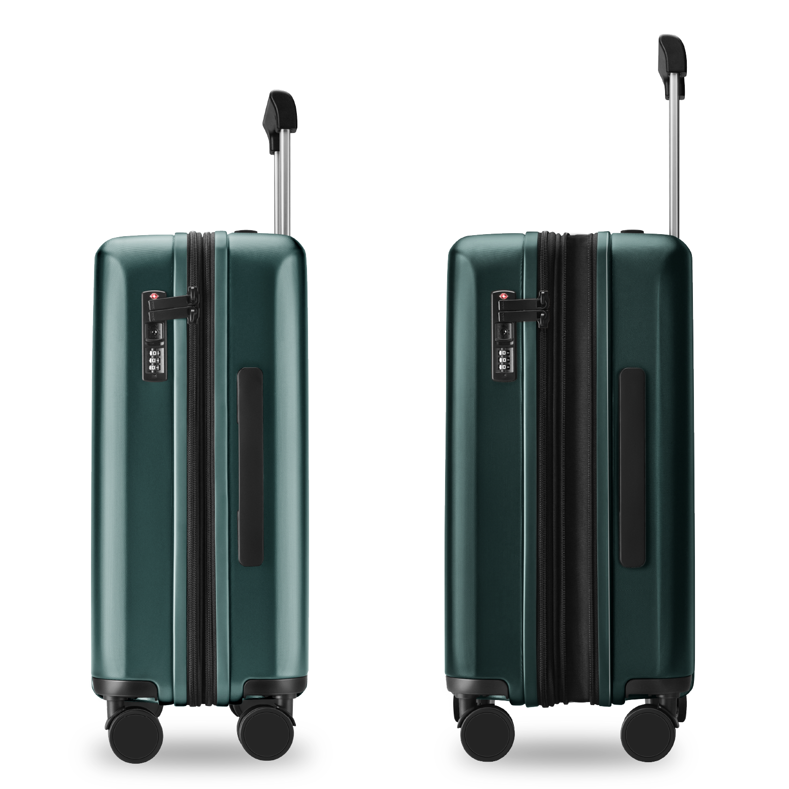DAKOZO Zen Series – Cabin Suitcase – Deep Green