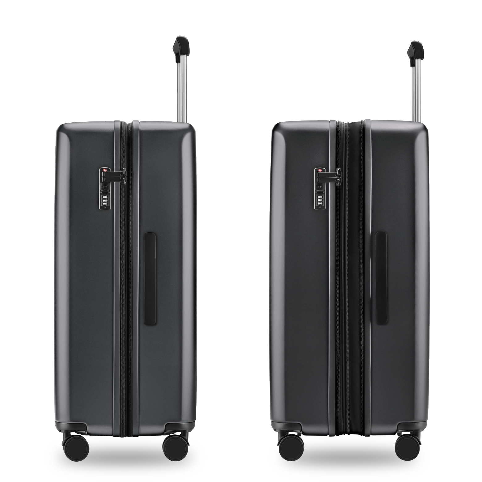 DAKOZO Zen Series – Check-In Suitcase – Space Grey