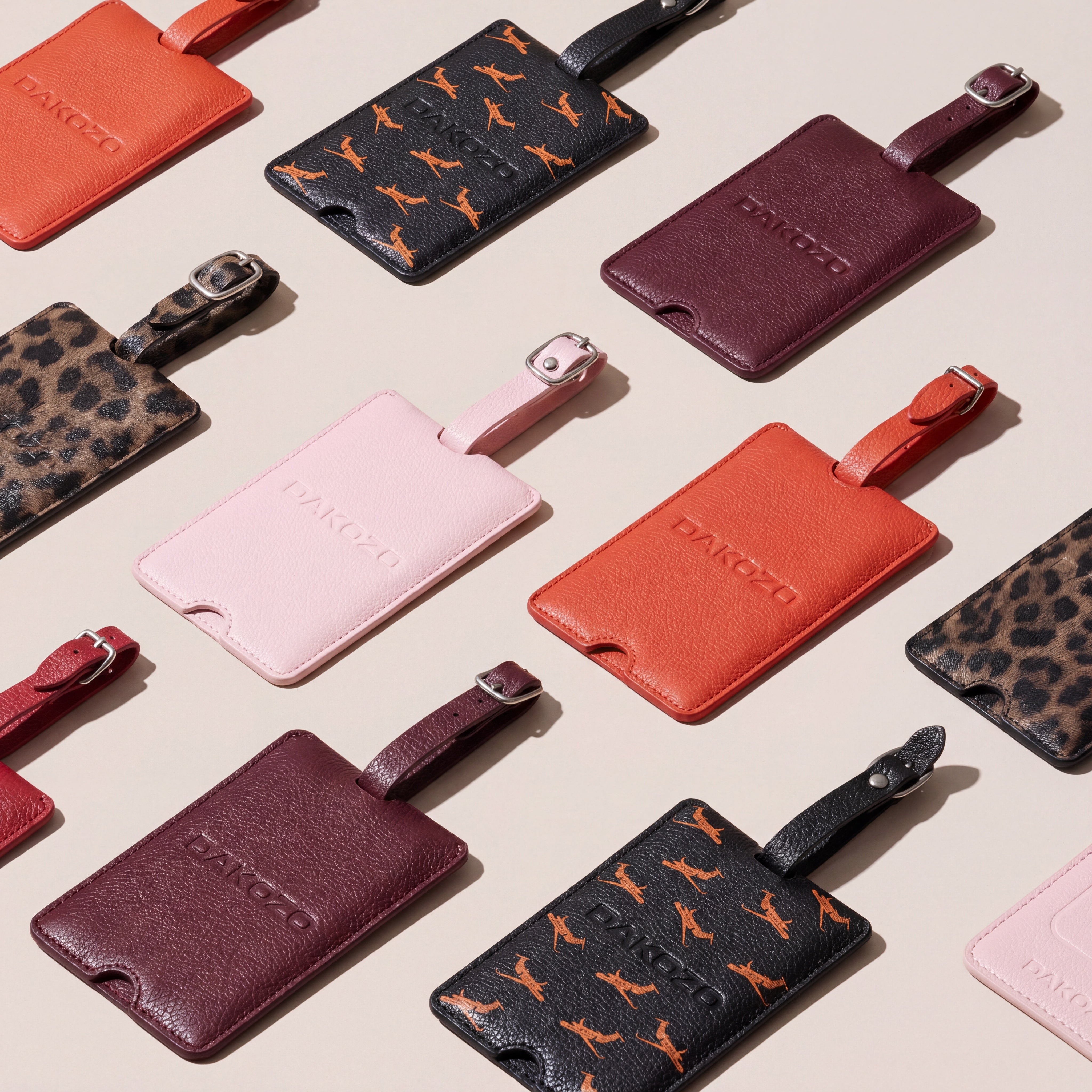 Dakozo - Luggage Tag - Orange