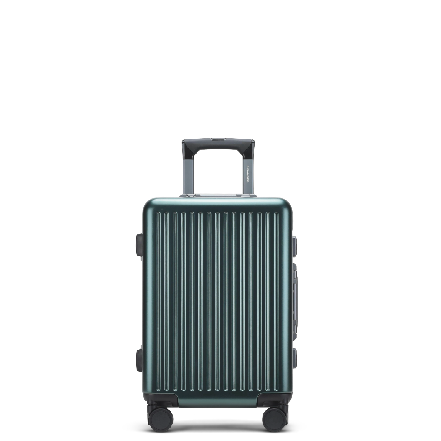 DAKOZO Bold Series - Cabin Suitcase - Hybrid - Dark Green