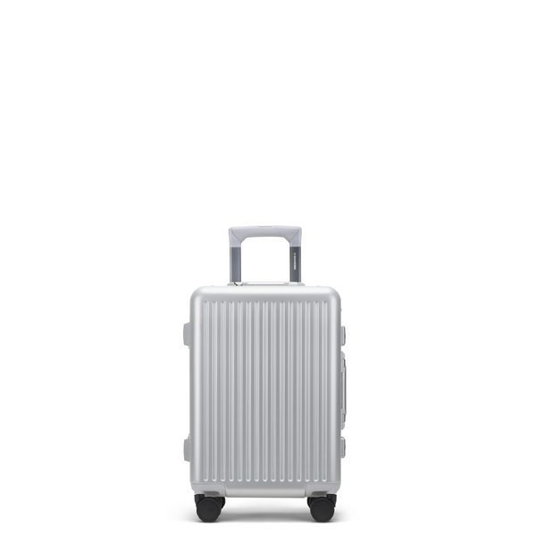 DAKOZO Bold Series - Cabin Suitcase - Hybrid - Silver